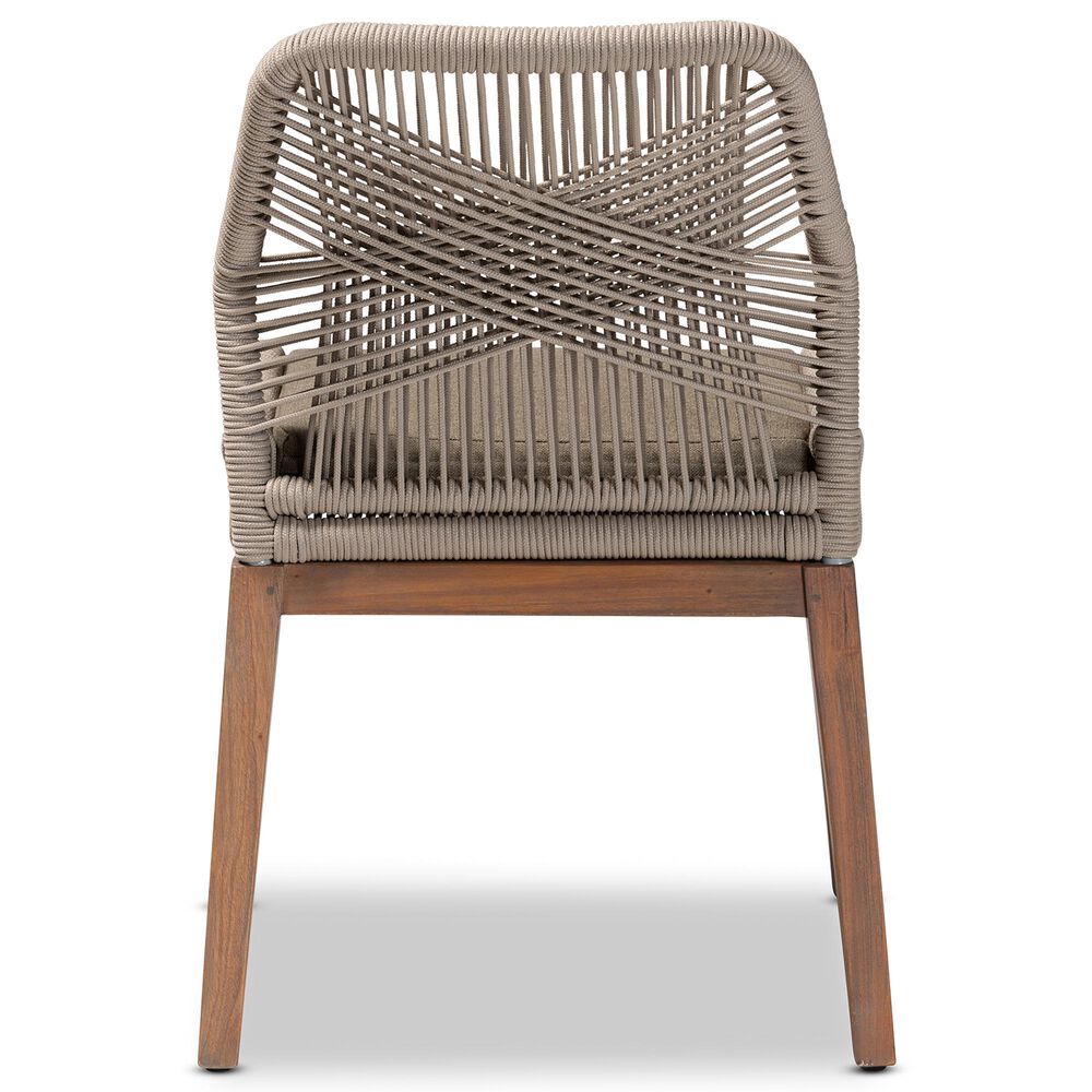 Baxton Studio Jennifer Side Chair in Walnut Brown, , large