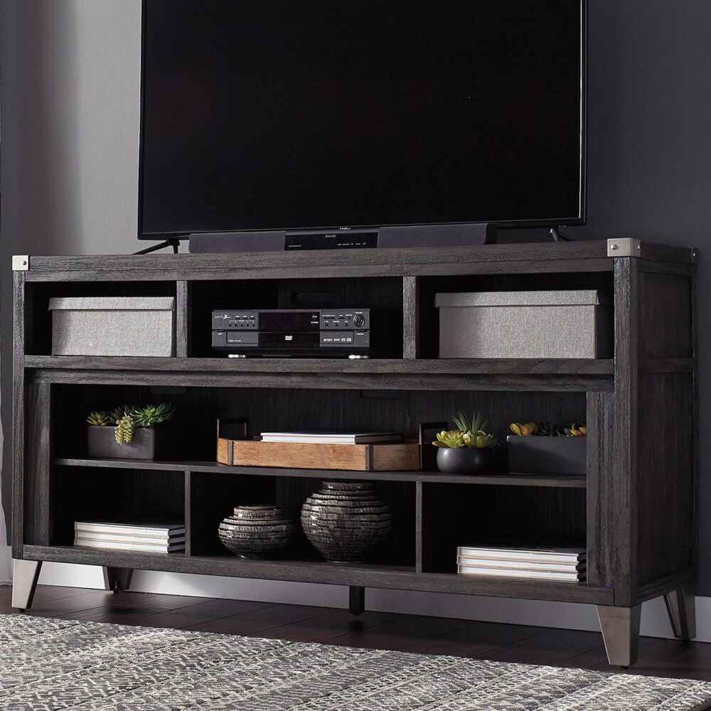 Ashley Todoe 65" TV Stand in Gray, , large