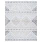 Safavieh Micro-Loop 8" x 10" Ivory and Grey Area Rug, , large