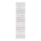 Safavieh Marrakesh Southwestern 2"2" x 6" Grey and Light Grey Runner, , large