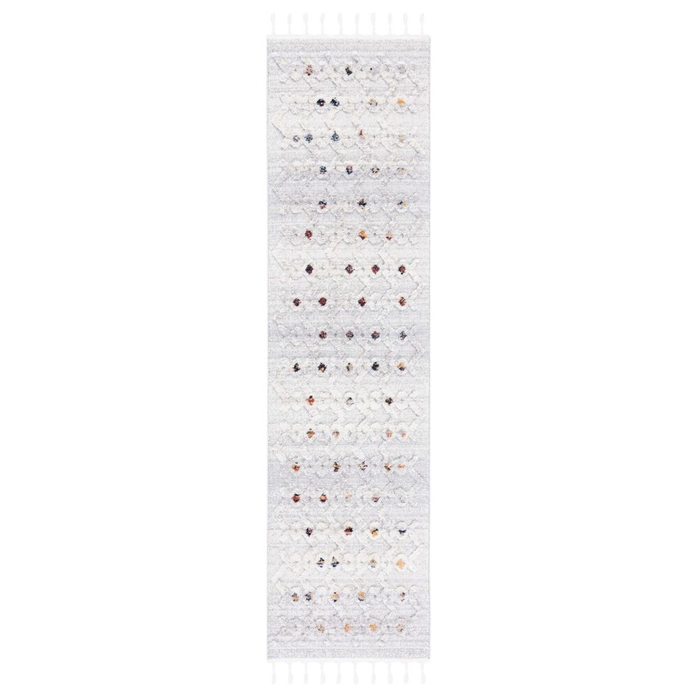 Safavieh Marrakesh Southwestern 2"2" x 6" Grey and Light Grey Runner, , large