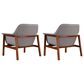 Dayton Miller Accent Chair in Grey (Set of 2), , large