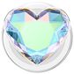 PopSockets MagSafe Circle PopGrip in Iridescent Dichroic Heart, , large