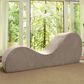 Jaxx Avana Chaise Lounge Yoga Chair in Buckwheat Velvet, , large