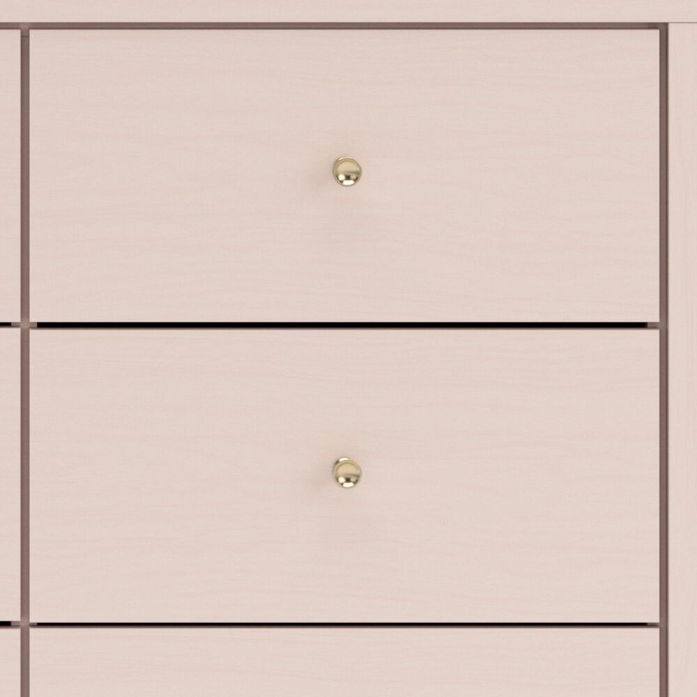 Ashley 4-Piece Full Bed Set in Pink, , large