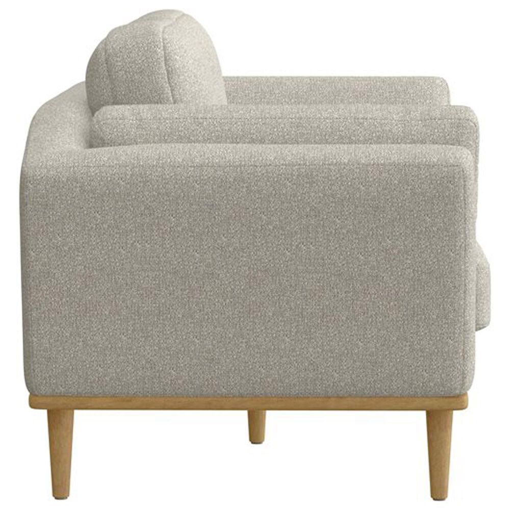 Golden Wave Furniture Reverie Stationary Upholstered Loveseat in Grey, , large