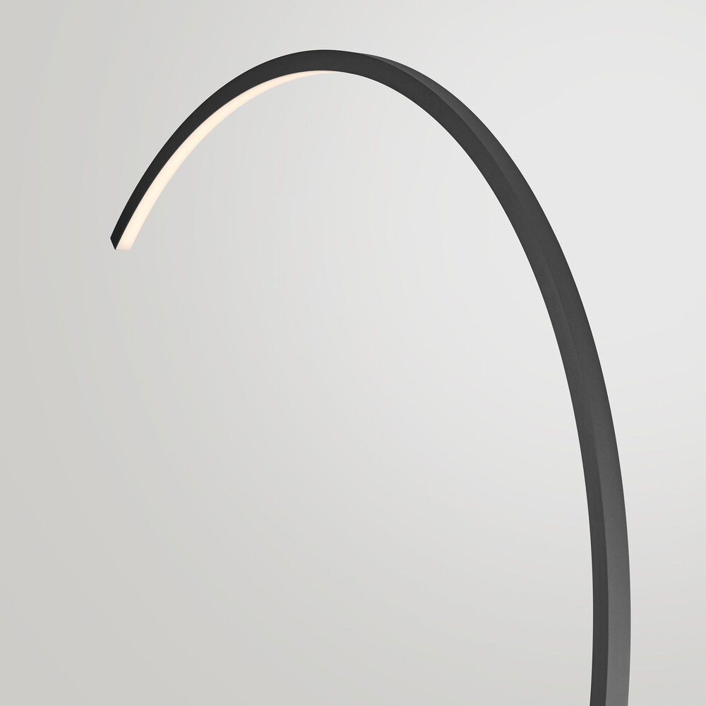 Lite Source Guerra LED Arch Floor Lamp in Black, , large
