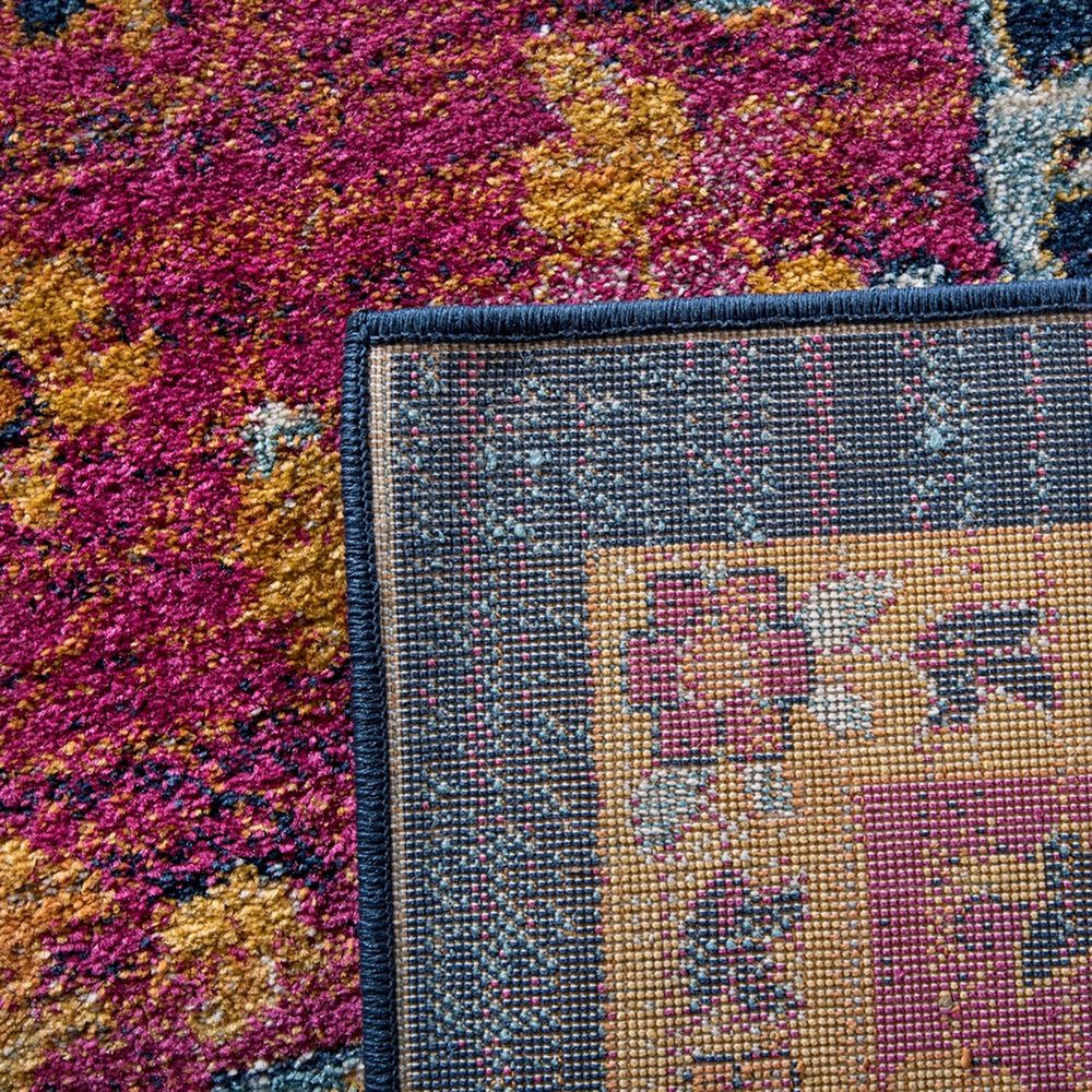 Safavieh Evoke EVK275S 10&#39; x 14&#39; Fuchsia and Orange Area Rug, , large