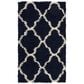 Safavieh Dallas Shag SGD257N-5 5"1" x 7"6" Navy/Ivory Area Rug, , large
