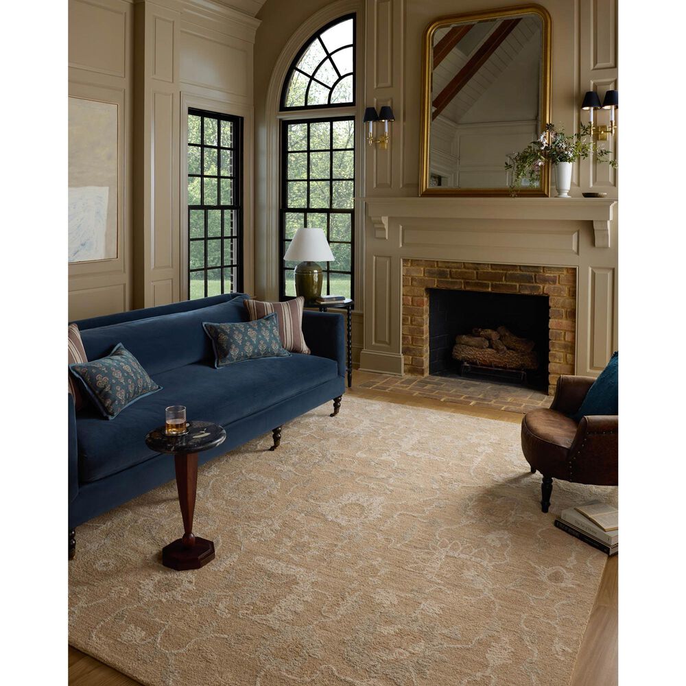 Chris Loves Julia x Loloi Dorothea Sand and Pebble 7'9" x 9'9" Area Rug, , large