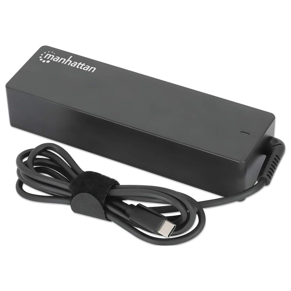 Manhattan USB-C Power Delivery Laptop Charger - 100 W in Black  