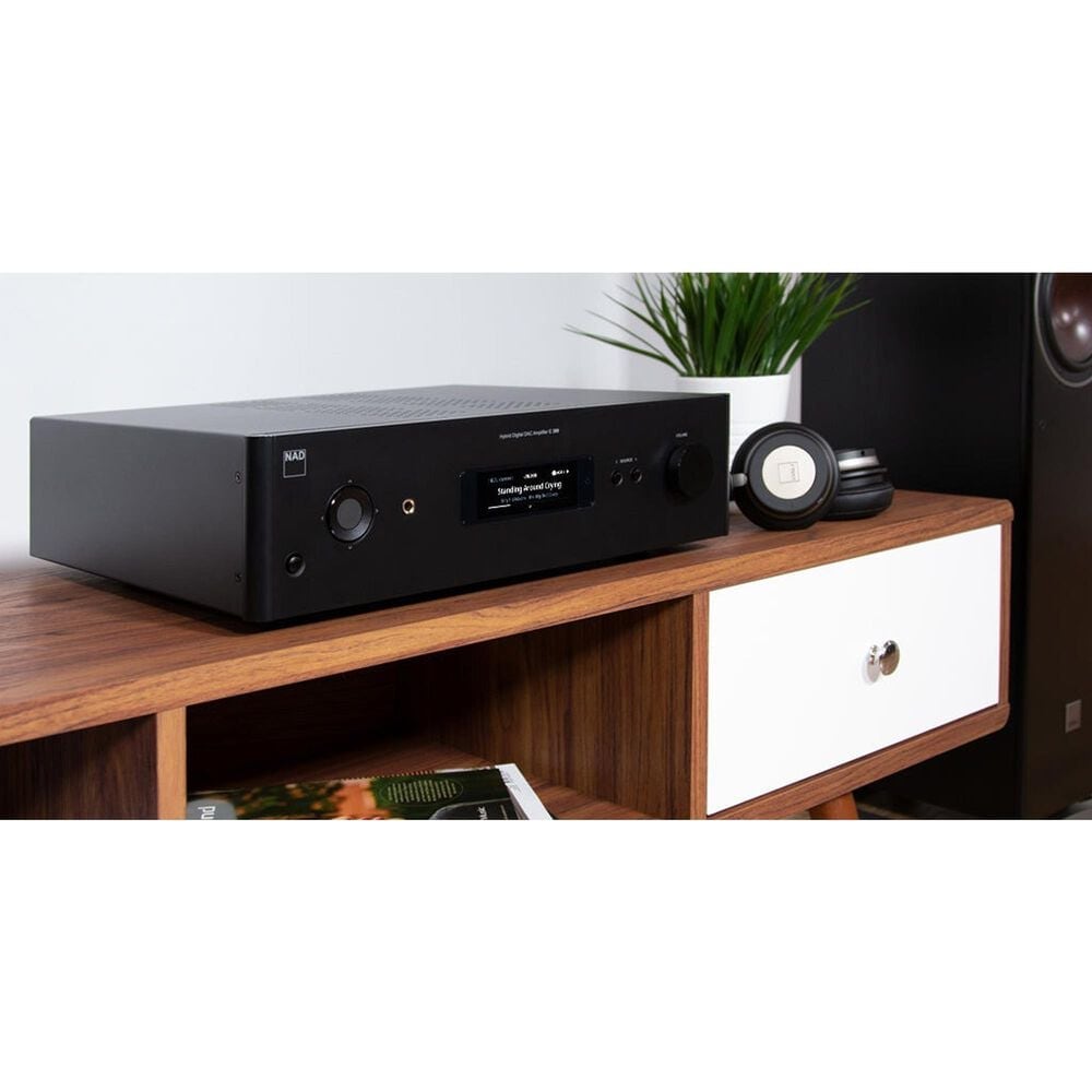 Lenbrook HybridDigial DAC Amplifier with MDC2 BluOS-D and 250W Per Channel in Charcoal, , large