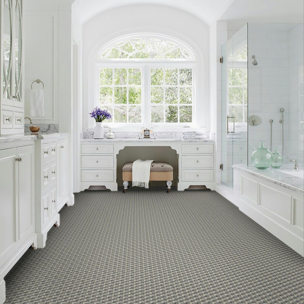 Karastan Escalera Carpet in Azul Frost, , large