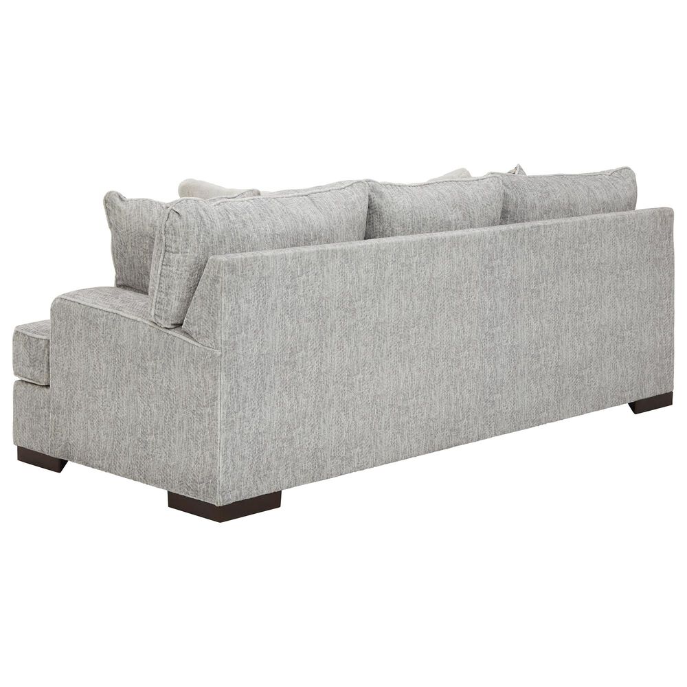 Signature Design by Ashley Mercado Stationary Sofa in Pewter Grey, , large