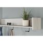 Ashley Socalle Wall Mounted Coat Rack with Shelf in Light Natural, , large