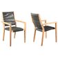 Blue River Madsen Patio Dining Chair in Charcoal/Gray/Eucalyptus (Set of 2), , large
