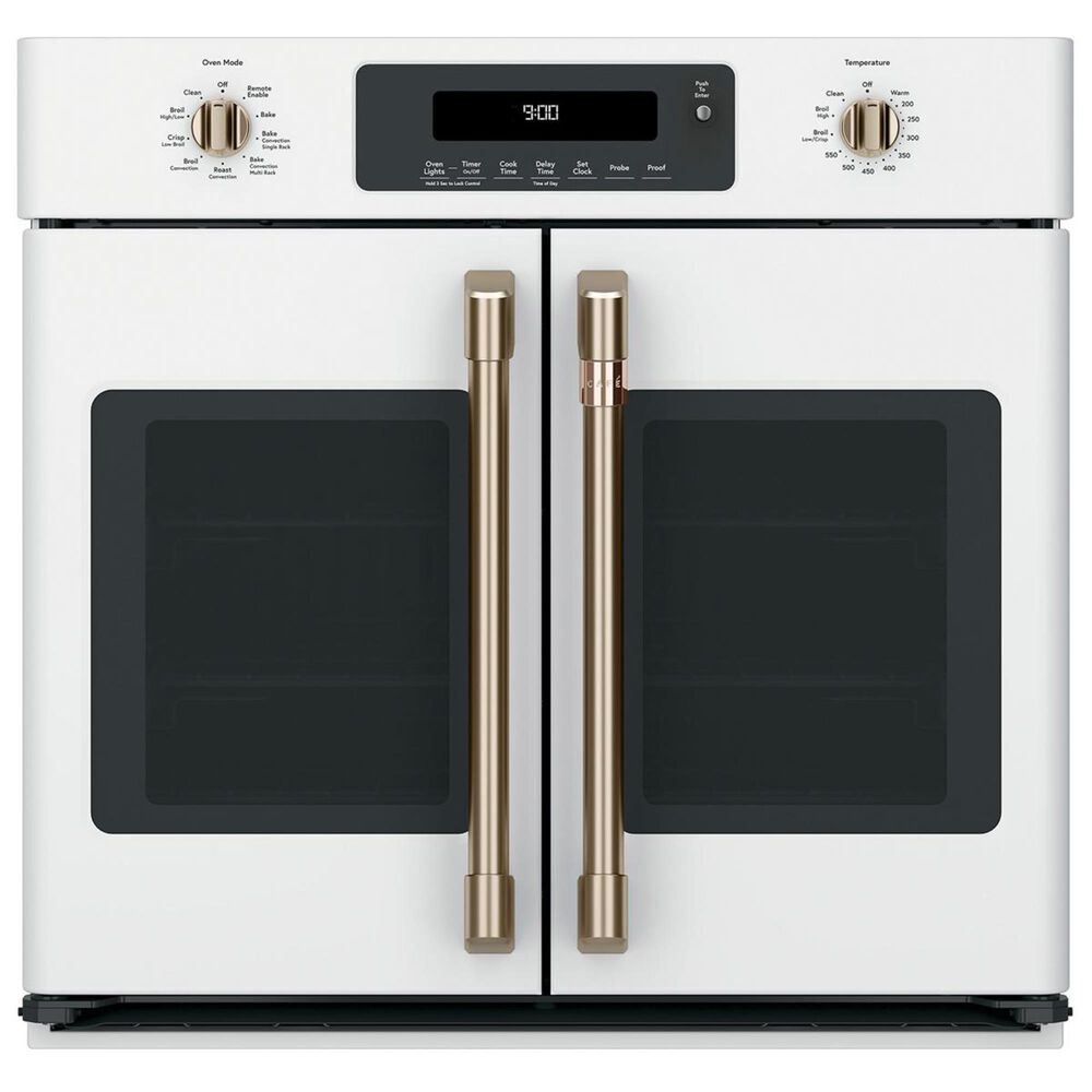 Cafe Handle and Knob Kit for Single Wall Oven in Brushed Bronze, , large