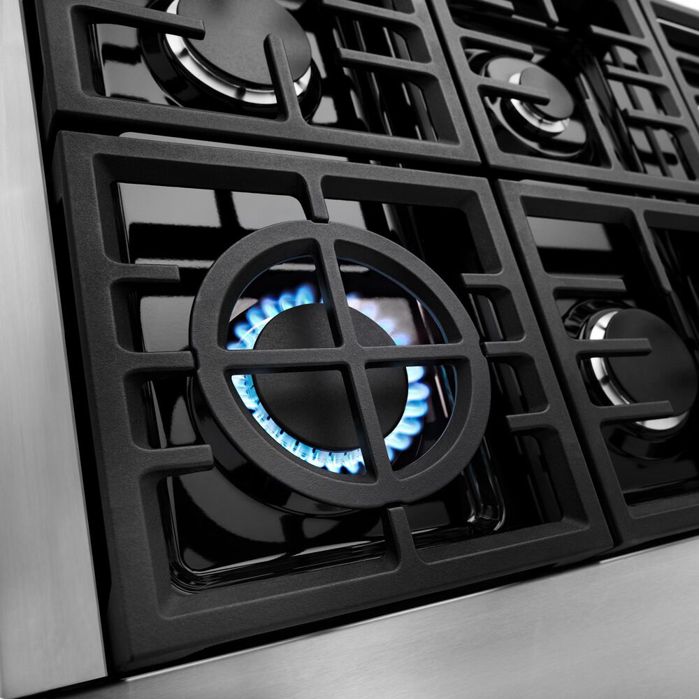 KitchenAid 48" Gas Cooktop in Stainless Steel, , large