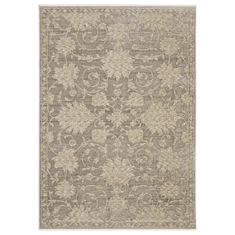 Oriental Weavers Capella Grey and Beige 9"10" x 12"10" Area Rug, , large
