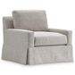 Bernhardt Sutton Swivel Chair in Beige and Tan, , large