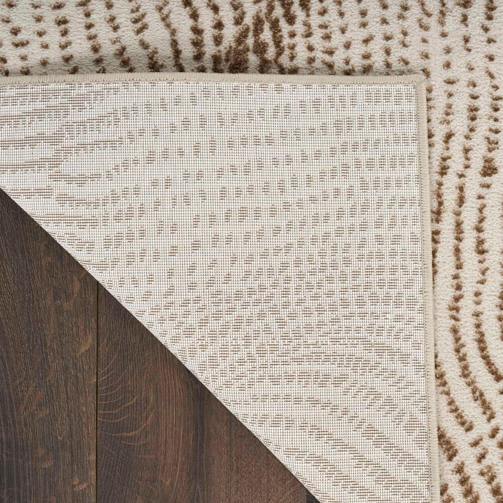 Nourison Central Park West CEP01 Beige and Brown 9&#39; x 12&#39; Area Rug, , large