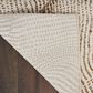 Nourison Central Park West CEP01 Beige and Brown 9" x 12" Area Rug, , large