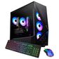 iBUYPOWER Slate 9 Gaming PC Desktop | AMD Ryzen 7 7700 - 32GB RAM - NVIDIA GeForce RTX 5060 Graphics - 1TB NVMe SSD in Black, , large