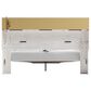 Ashley Altyra King Upholstered Bookcase Bed with Storage  in White, , large