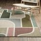 Oriental Weavers Tisdell Green and Multicolor 5"3" x 7"6" Area Rug, , large