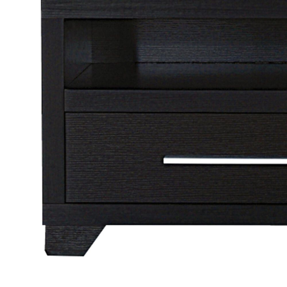 Living Essentials 60&quot; TV Stand in Black, , large