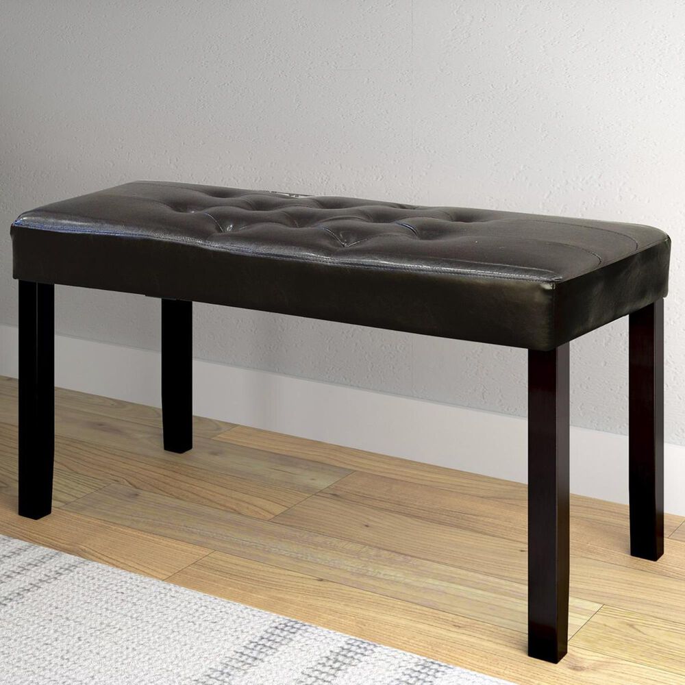 CorLiving Fresno Bench in Brown, , large
