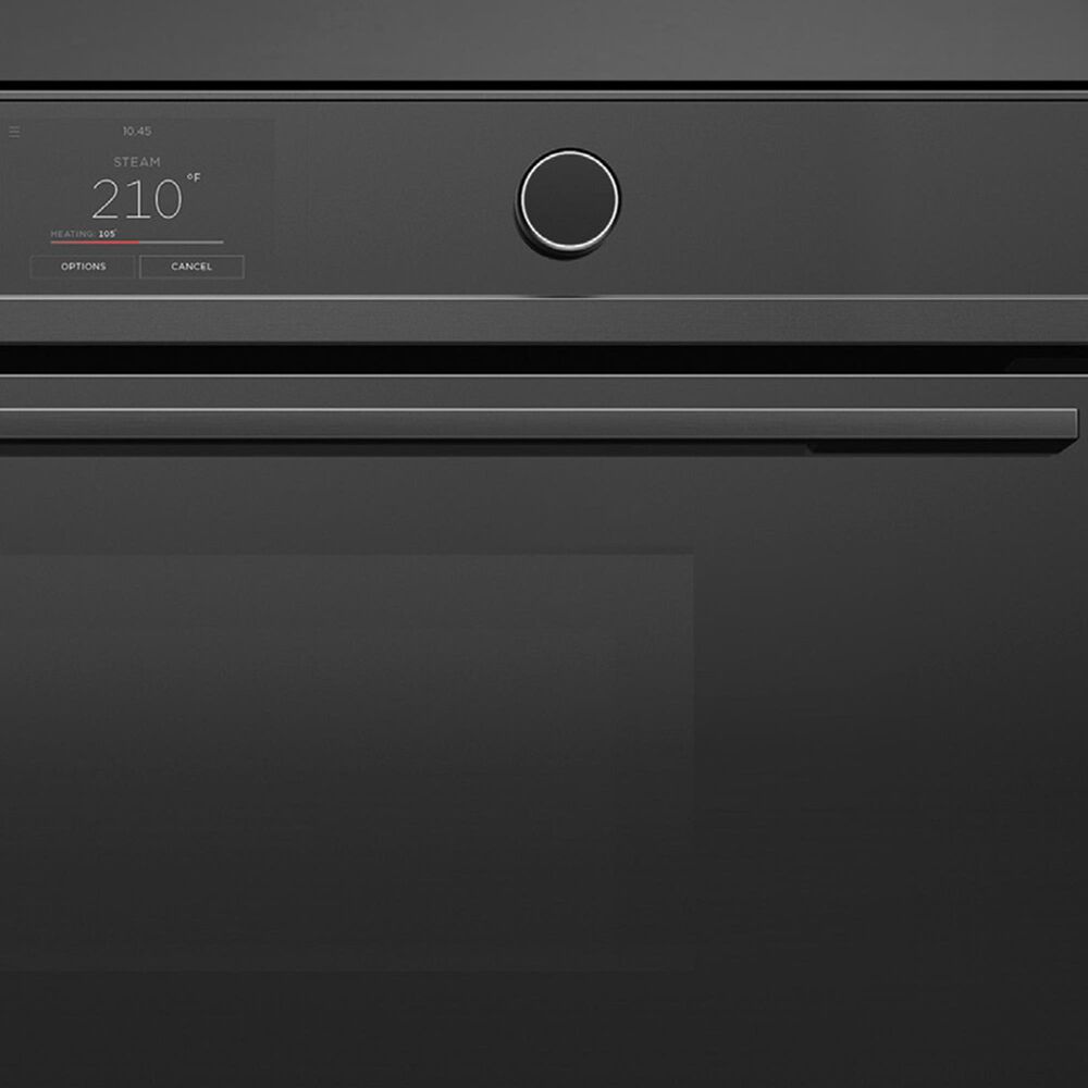 Fisher &amp; Paykel Minimal 30&quot; 3 Cu. Ft. Combination Electric Steam Oven with 23 Functions in Black, , large