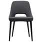 Moe"s Home Collection Tizz Dining Chair in Dark Grey, , large