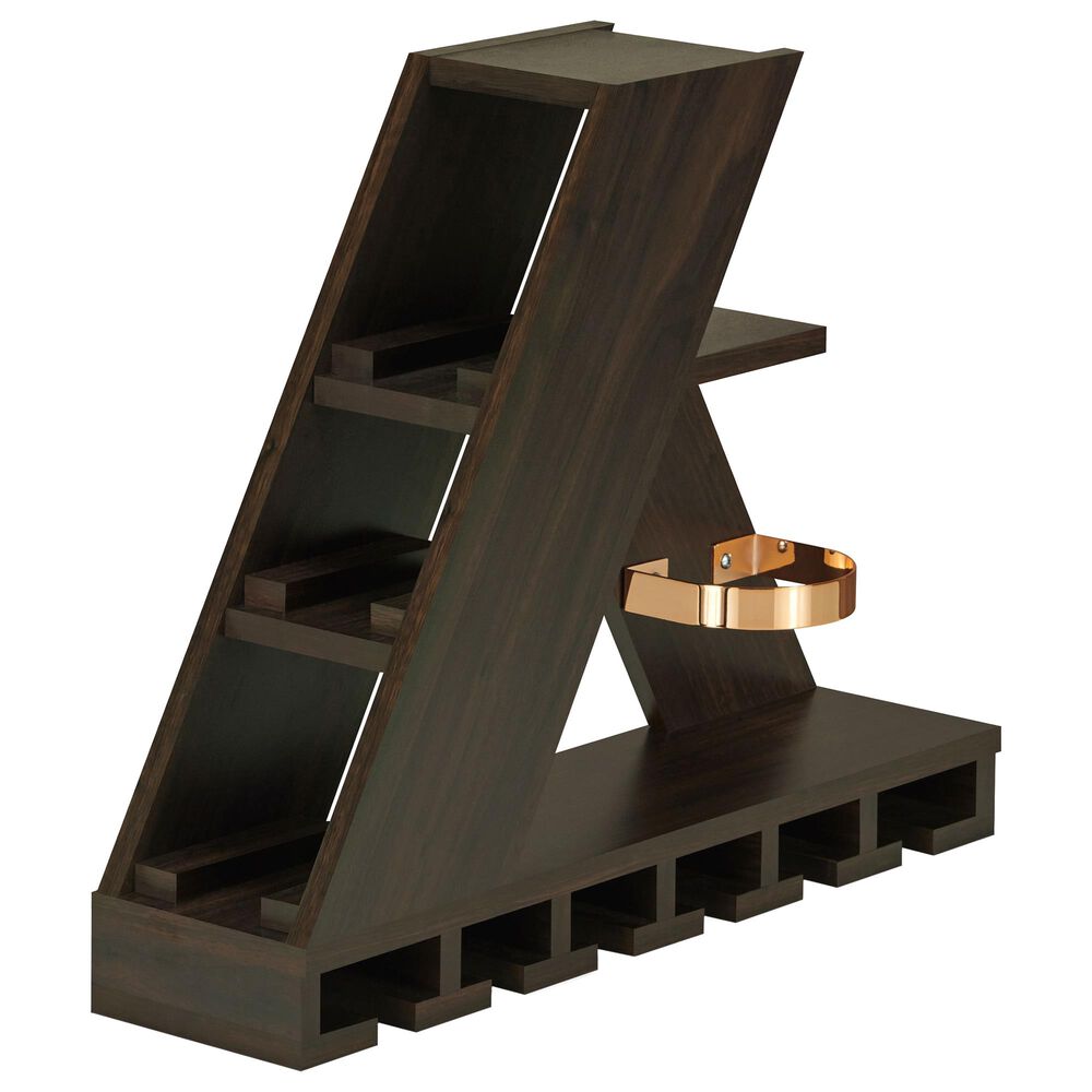 Furniture of America Keith Wine Rack in Wenge, , large