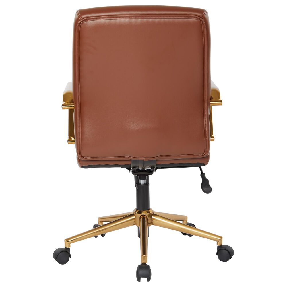 OSP Home FL Series Office Chair in Saddle, , large