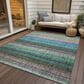 Dalyn Rug Company Portico PO2 Sage 9" x 12" Area Rug, , large