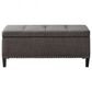 Hampton Park Shandra II Storage Bench in Charcoal, , large