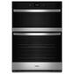 Whirlpool 27" Self-Cleaning Convection Air Fry Convection Smart Microwave Wall Oven Combo in Fingerprint Resistant Stainless Steel, , large