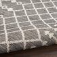 Nourison Positano Southwestern Charcoal 8" x 10" Indoor/Outdoor Area Rug, , large