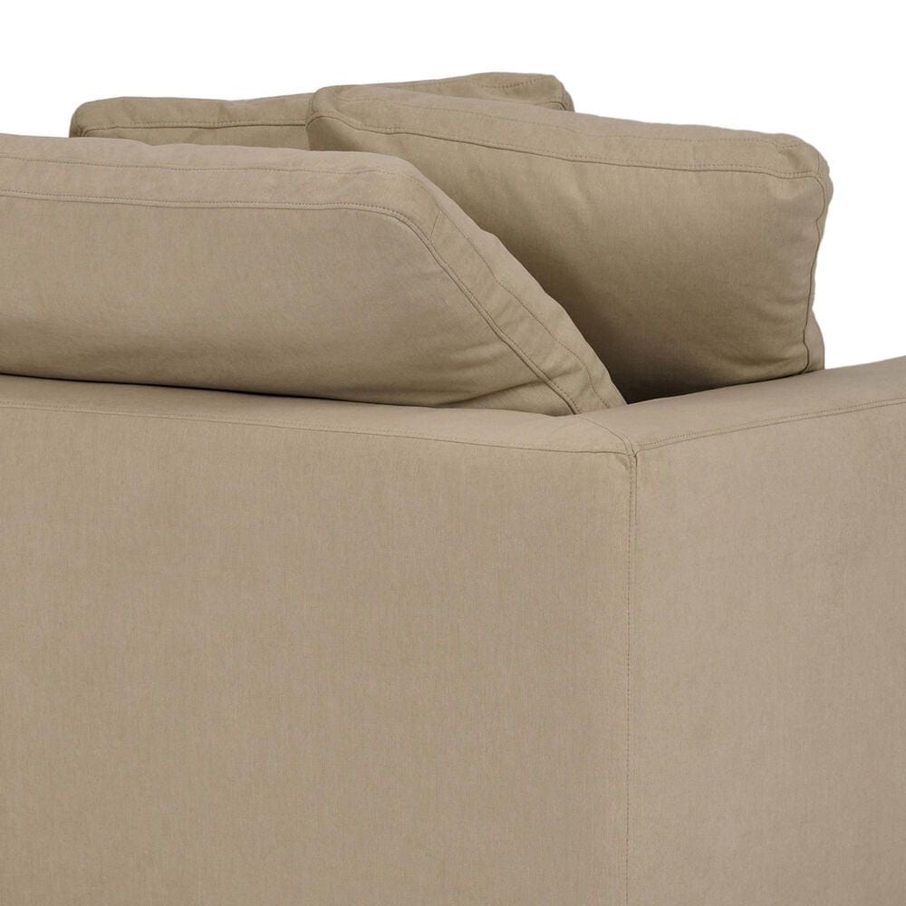 Blue River Liberty Stationary Sofa in Sahara Brown, , large