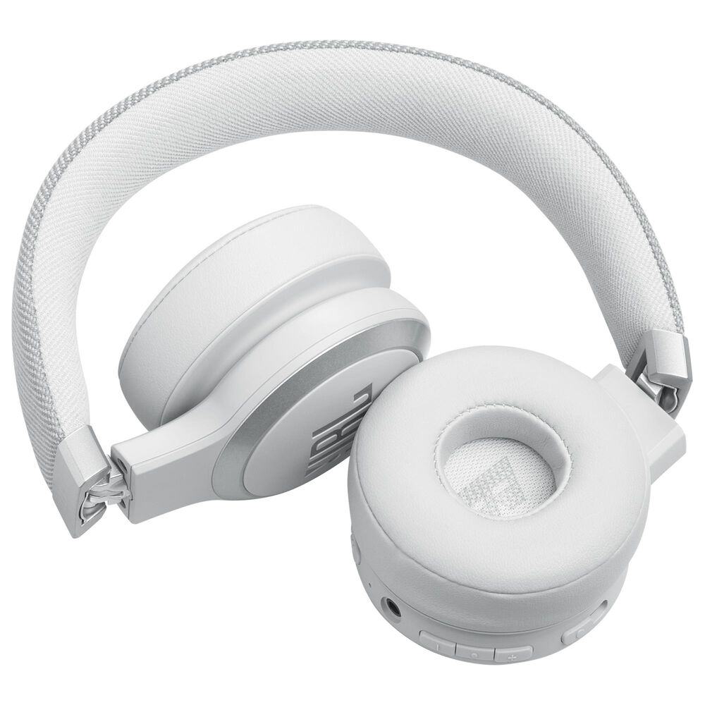 JBL Wireless On-Ear Headphones with True Adaptive Noise Cancelling in White, , large