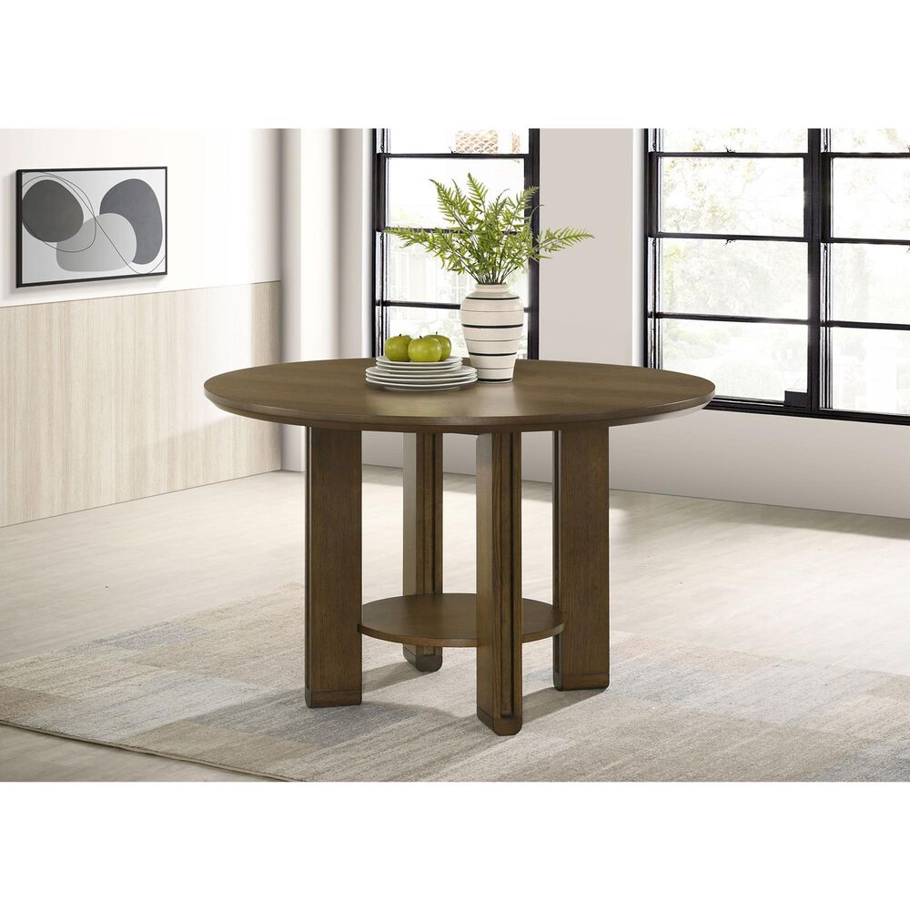 Coaster Ottowa Dining Table in Brown - Table Only, , large