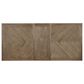 Furniture of America Chaney Dining Table in Light Oak, , large