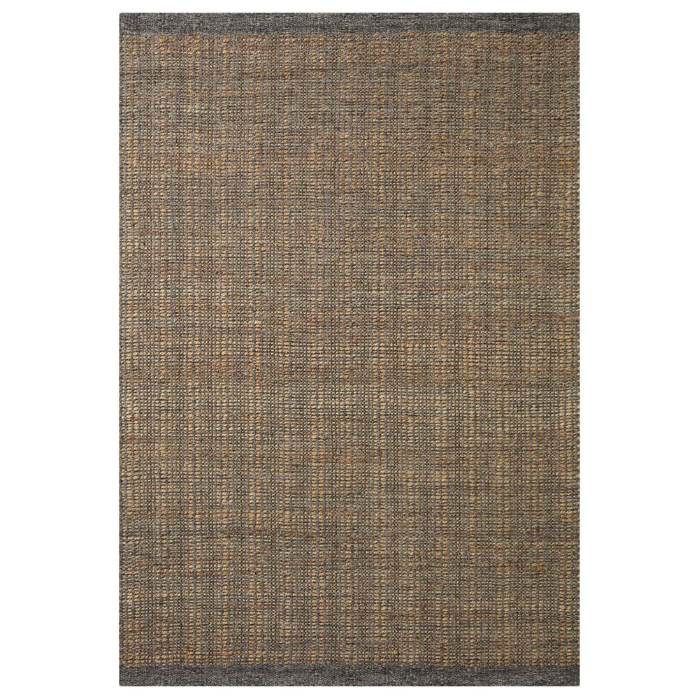 Loloi Cornwall 3"6" x 5"6" Charcoal and Natural Area Rug, , large