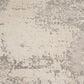 Jaipur Cirque Brixt 5"3" x 7"6" White Alyssum Area Rug, , large