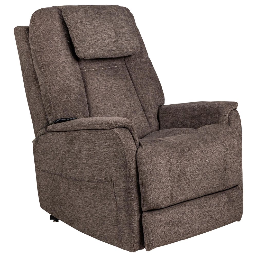 Flexsteel Zecliner Model 3+ Power Lift Recliner in Umber, , large