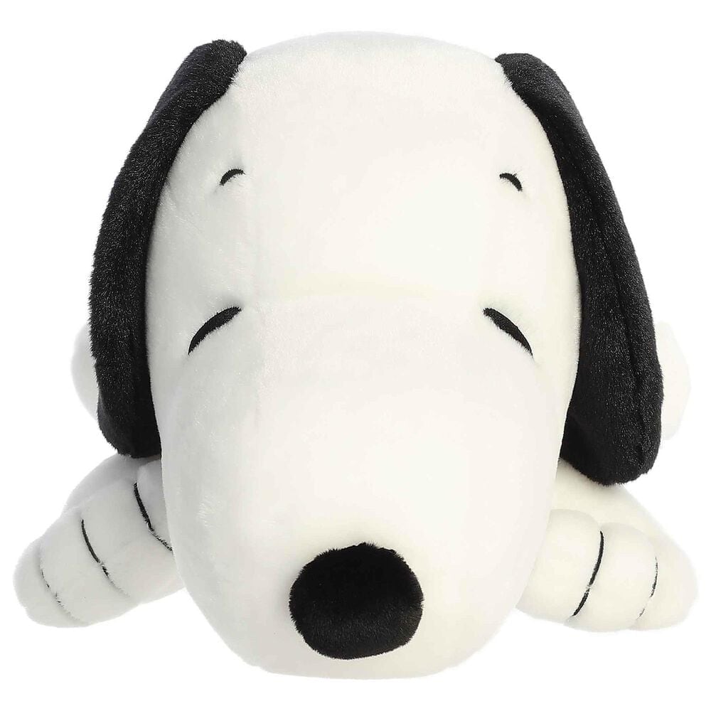 Aurora Peanuts 18.5&quot; Snuggle Snoopy Plush in White, , large