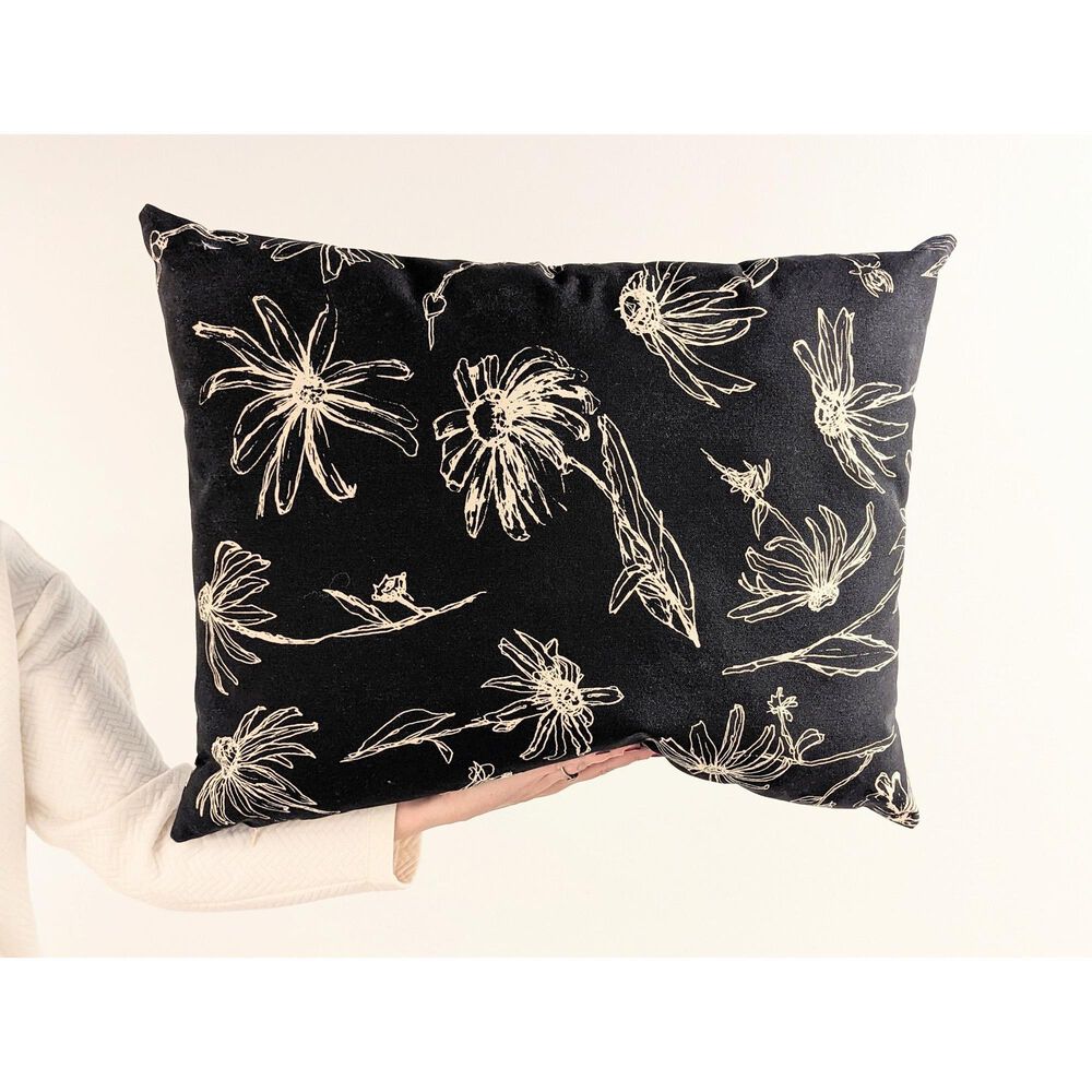 Eric & Christopher Black Eyed Susan Pillow (Pepper), , large