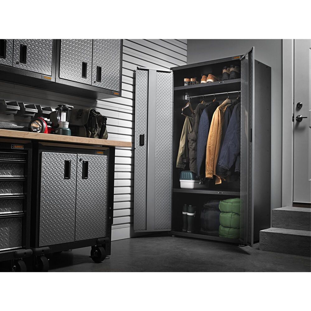 Gladiator All-Season Locker Storage Cabinet in Silver Tread, , large