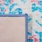 Safavieh Riviera 8" x 10" Light Blue and Pink Area Rug, , large